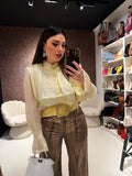Camicia Satin Glow