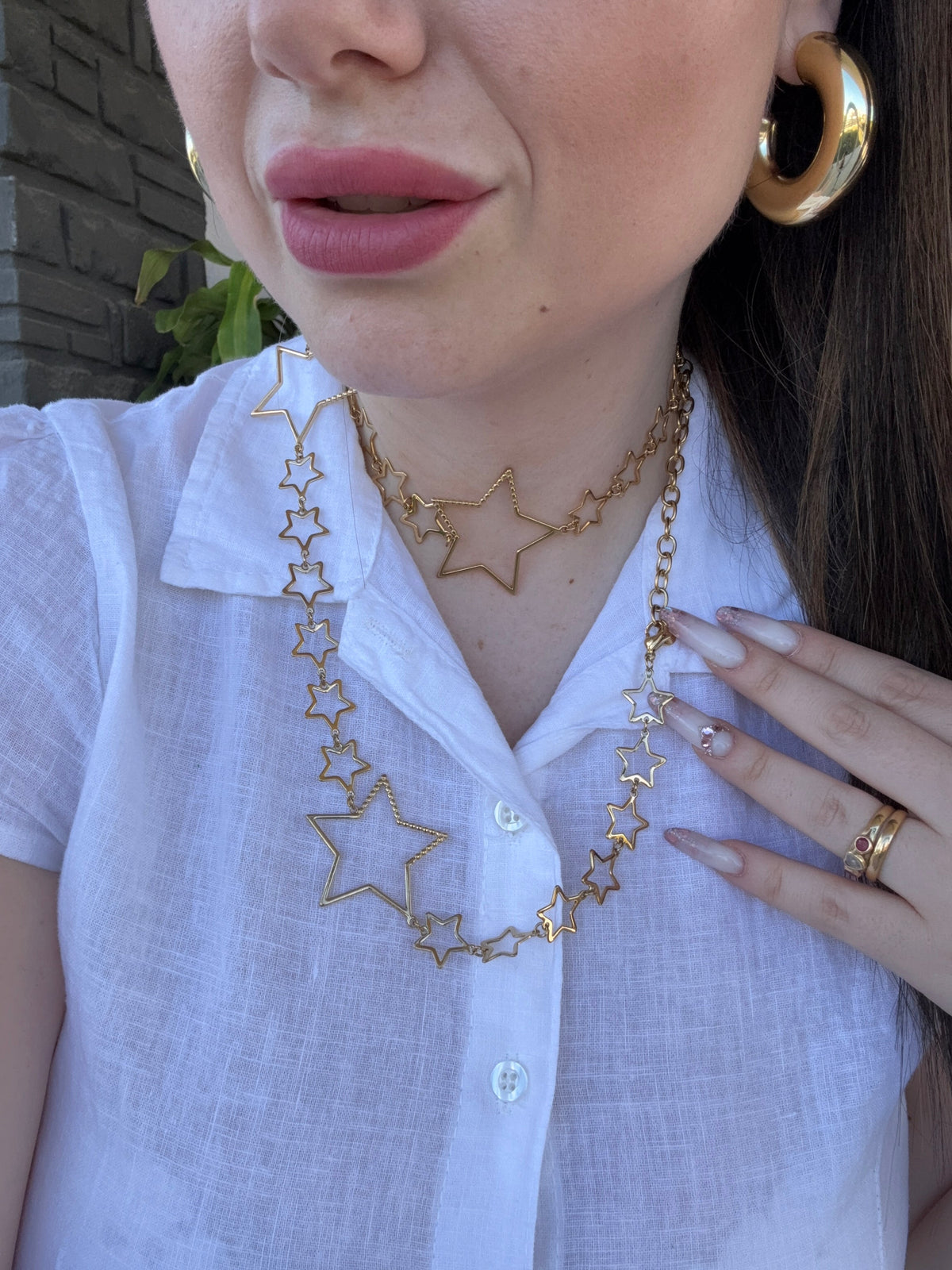 Collana con stelle