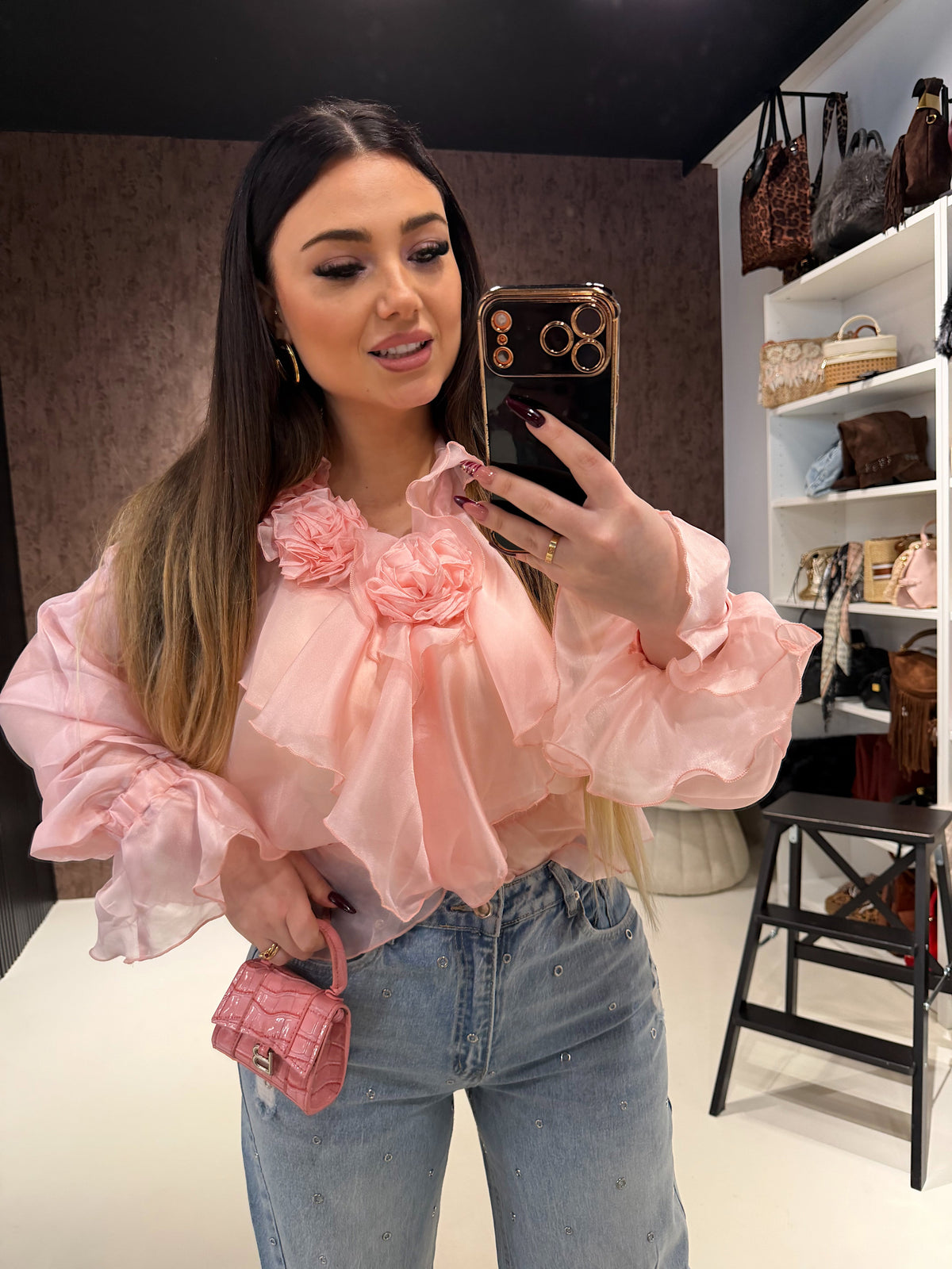 Blusa Romantic Rose