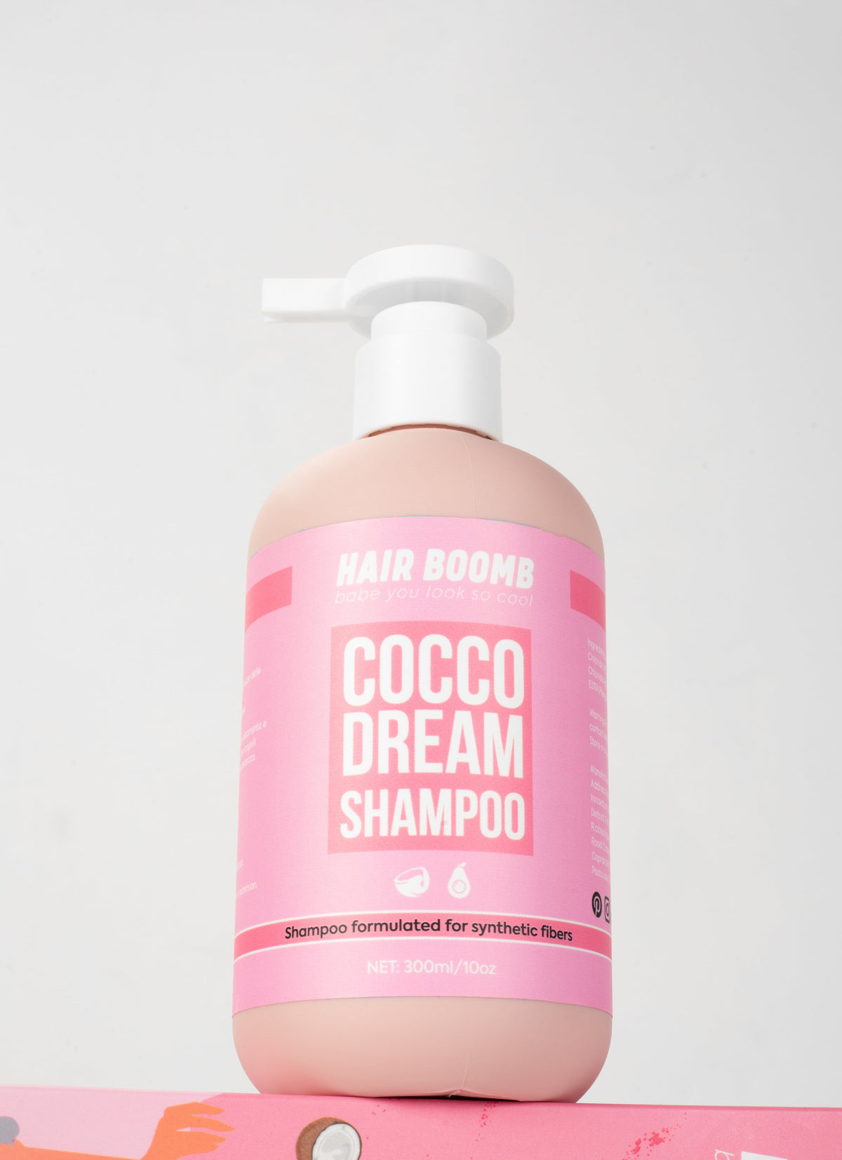 Shampoo per capelli in termofibra
