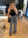 Pantalone glitter silver