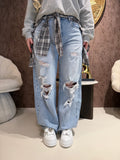 Jeans Brooklyn Strappato