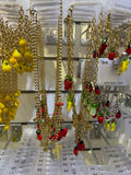 Collana croce e cuore