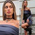 Collana con laccio e cuore