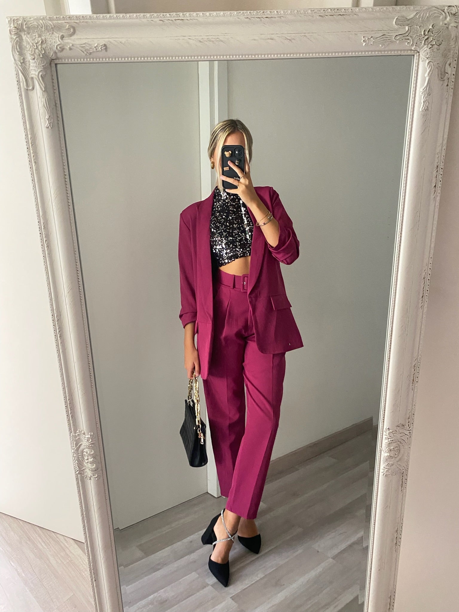 Completo giacca e pantalone Peonia