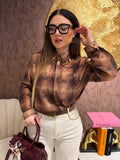Camicie a quadri con strass