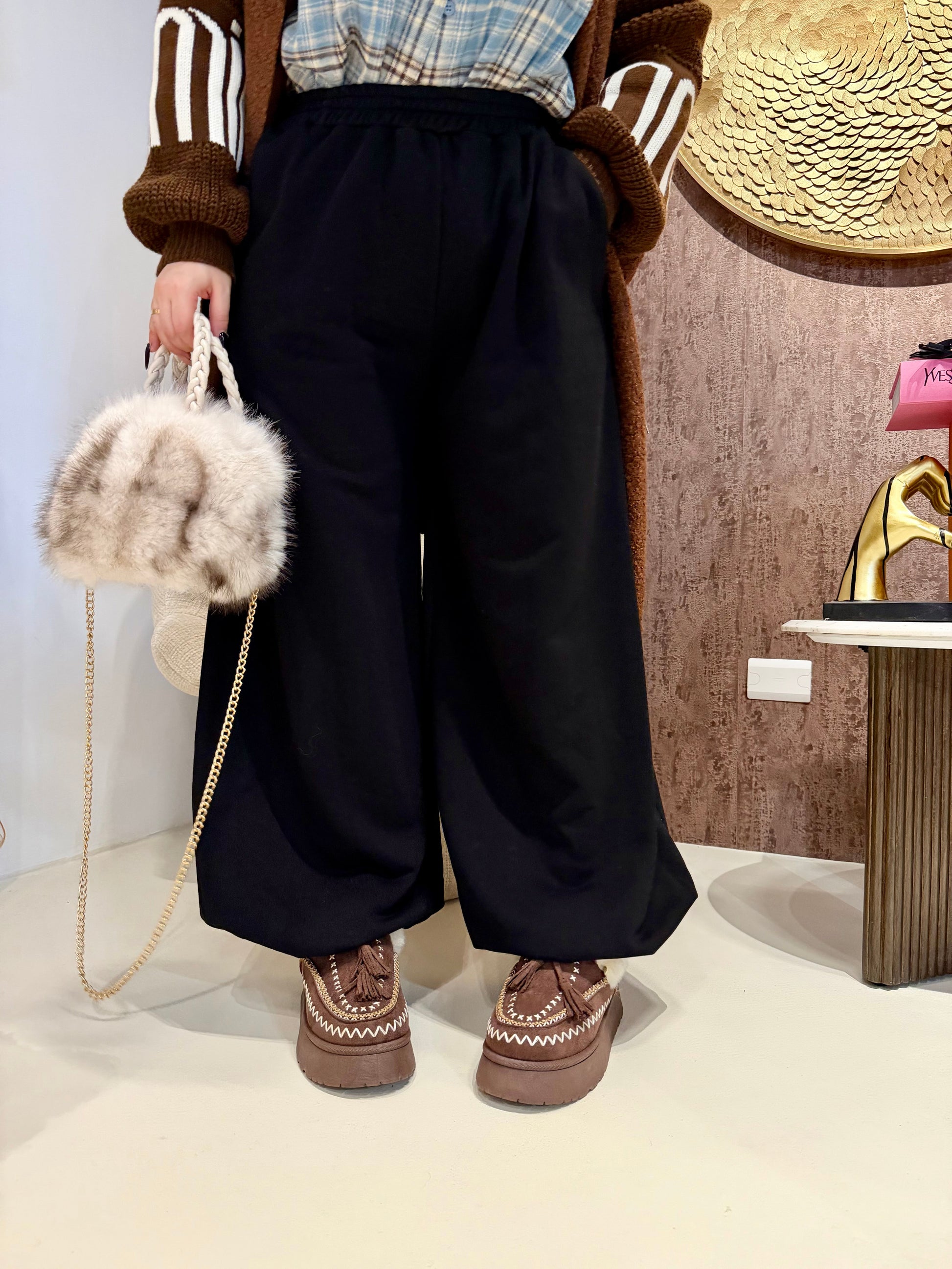 Pantalone relax fit