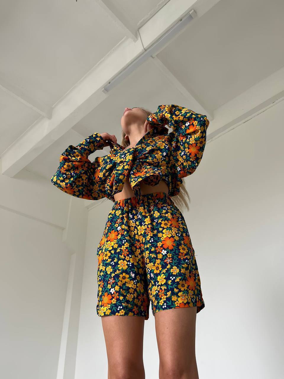 Camicia a fiori