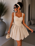 Abito pin up vichy con fiocco