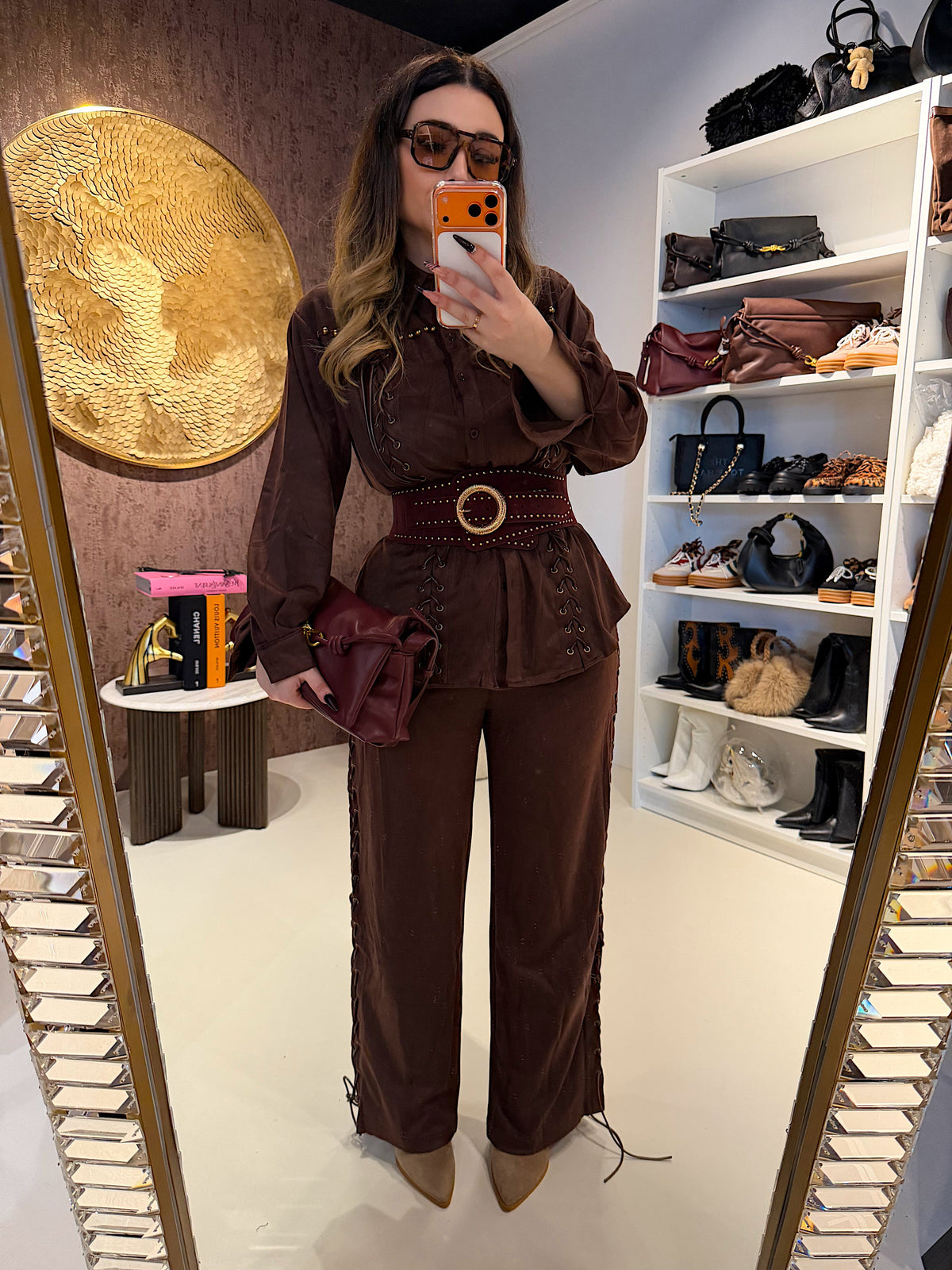 Completo Suede Lace-Up