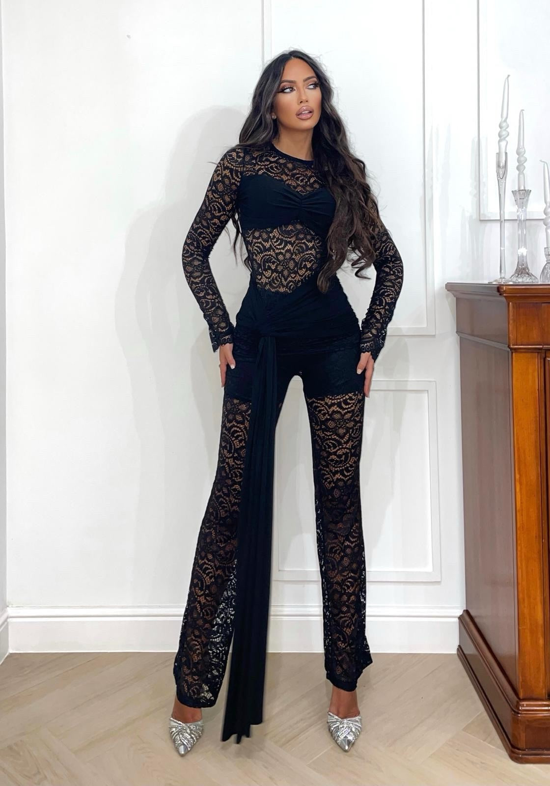 Pantalone in pizzo