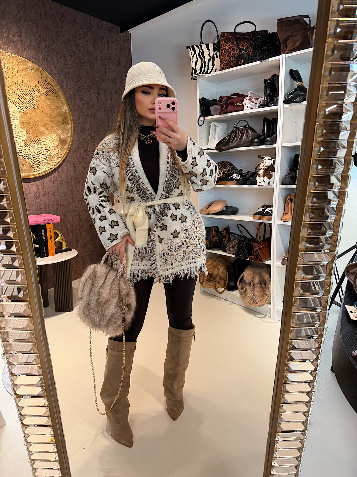 Cardigan Aspen Stars