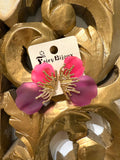 Orecchini medusa Fuxia viola