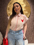 Camicia con dettaglio cuore