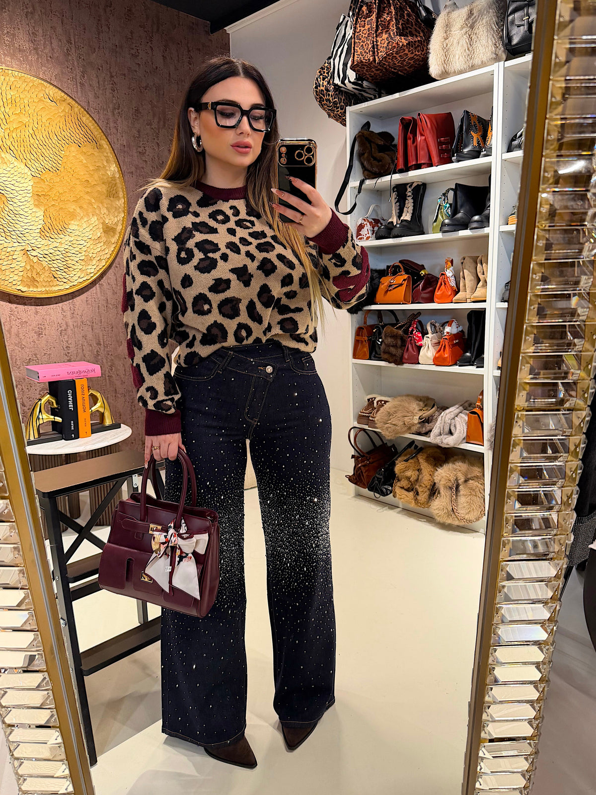 Maglione NYC scritta posteriore