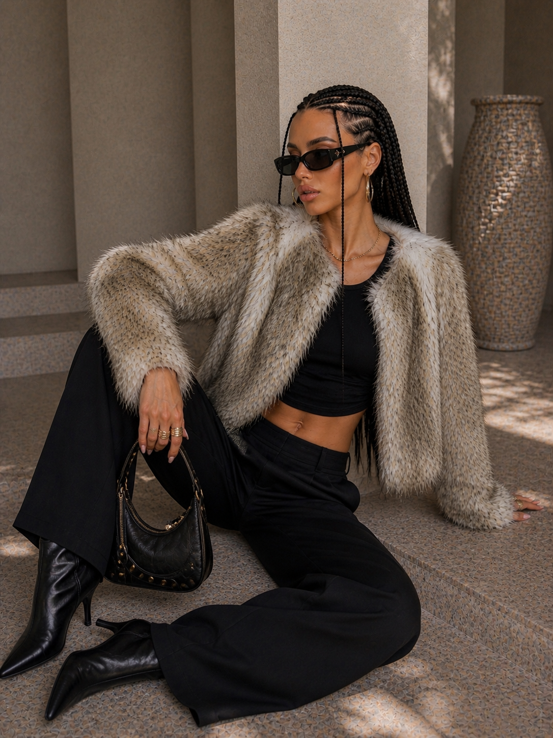 Giacca leggera Eco Fur