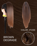 Coda liscia 50cm con Coulisse vari colori