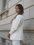 Completo giacca e pantalone burro
