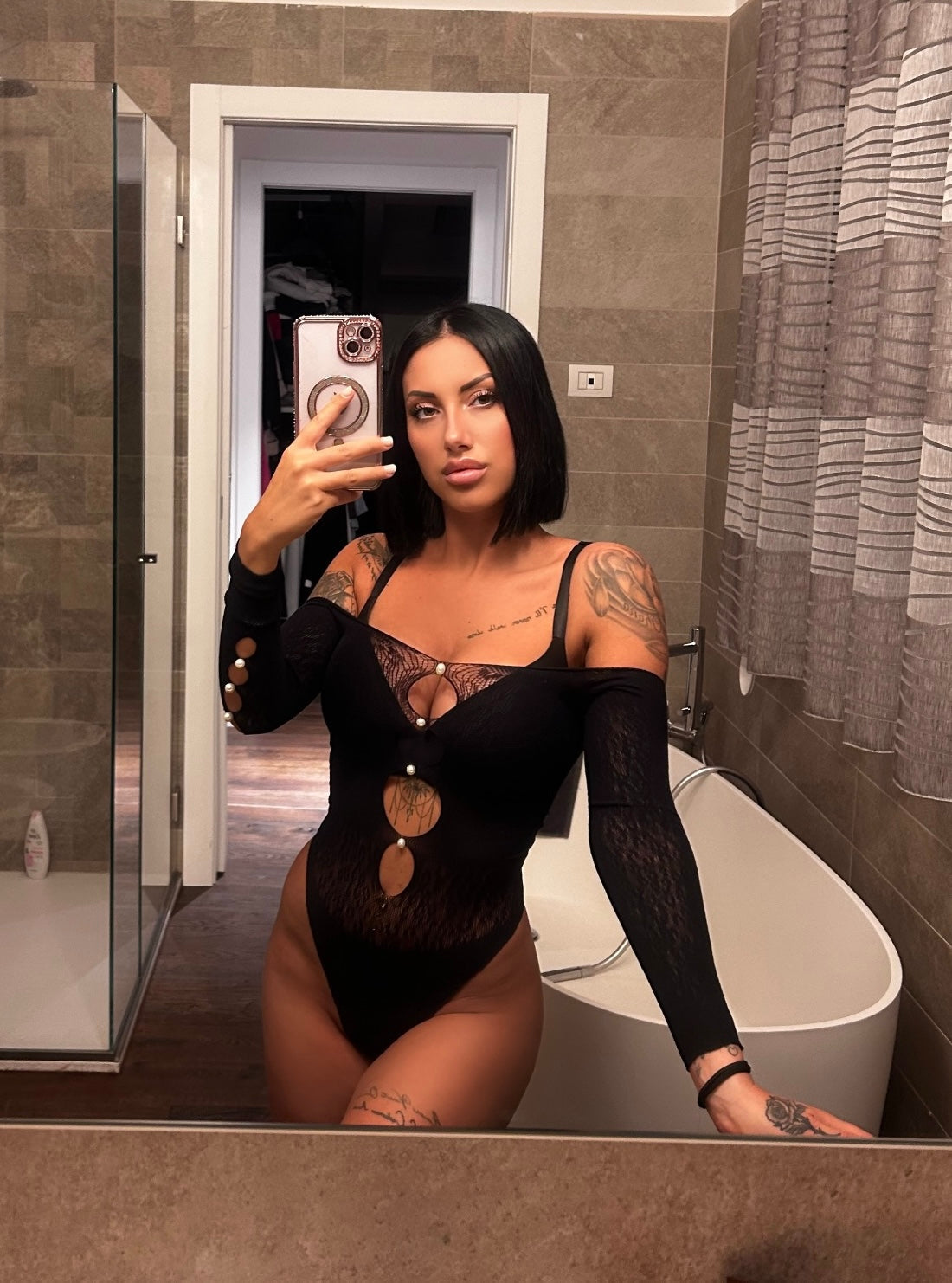Body a rete con perle