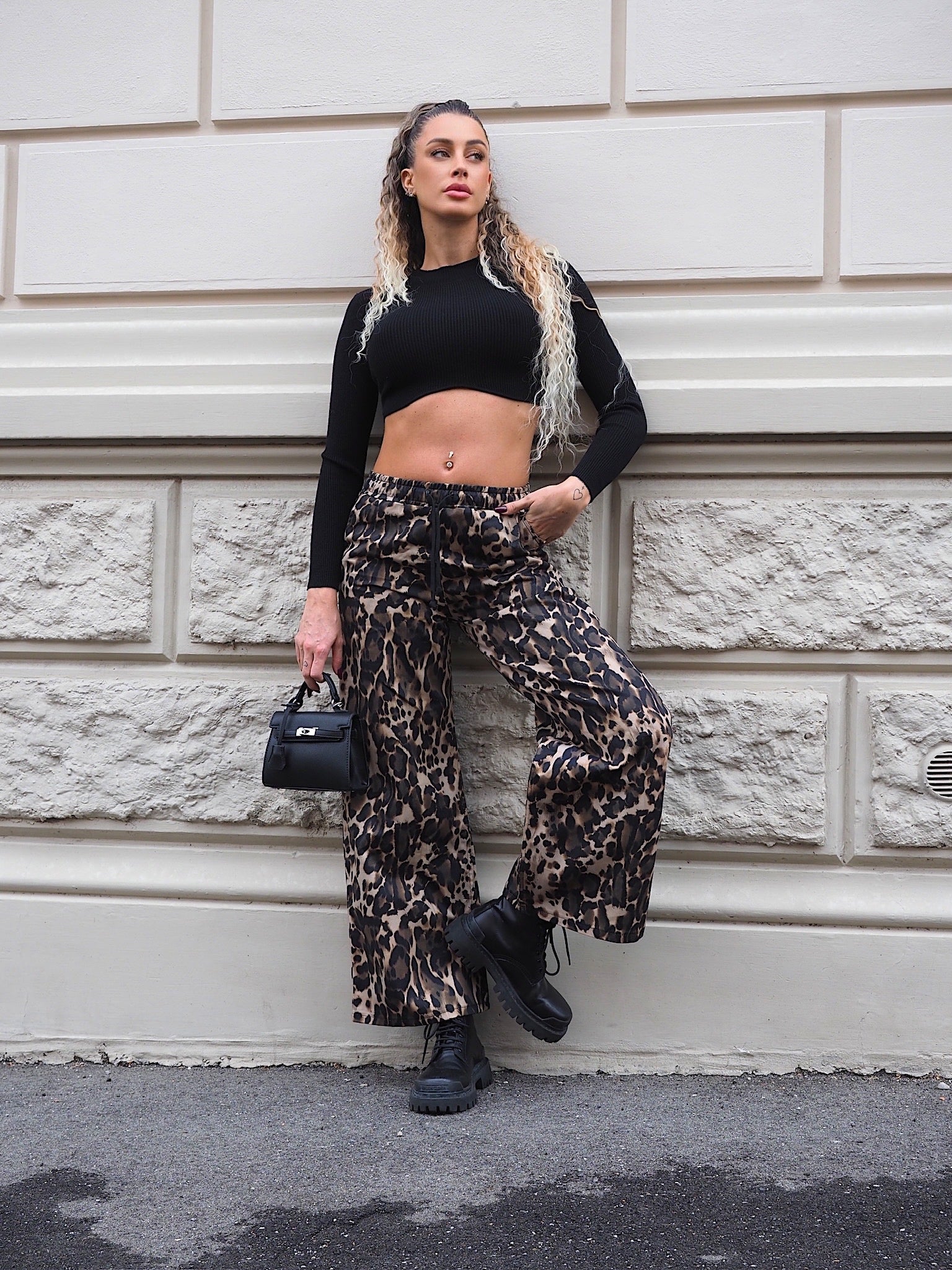 Pantalone animalier dark