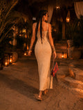 Abito in lurex oro