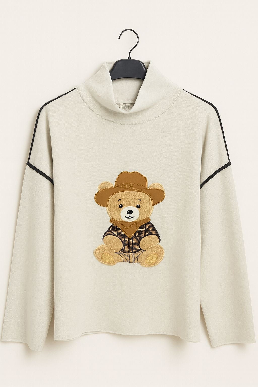Maglione teddy animalier