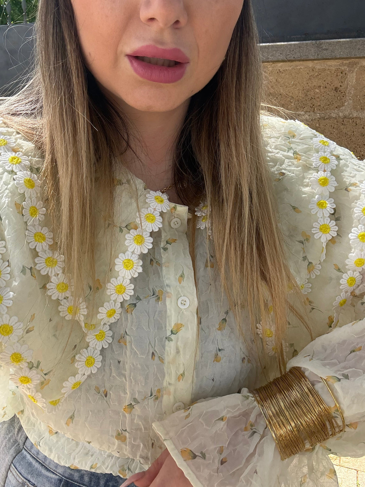 Camicia margherite