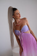 Coda Baby Blonde 90cm liscia con Coulisse