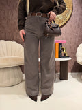 Pantalone city con cintura
