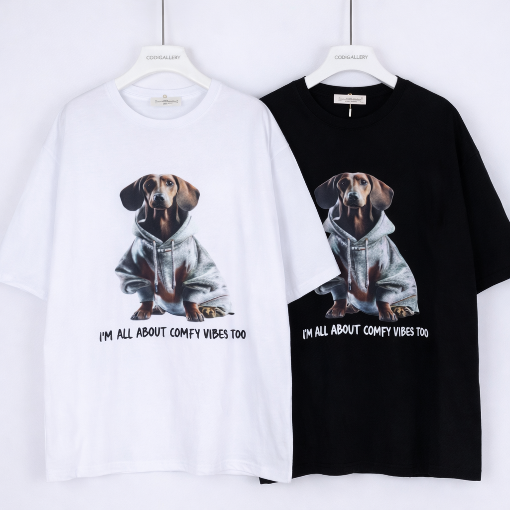 T-shirt Comfy Dog