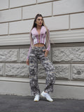 Maglione con pelliccia rosa