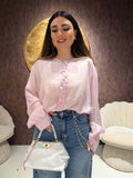 Camicia Chiffon Blush