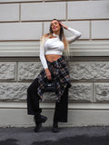 Maglioncino bianco con choker