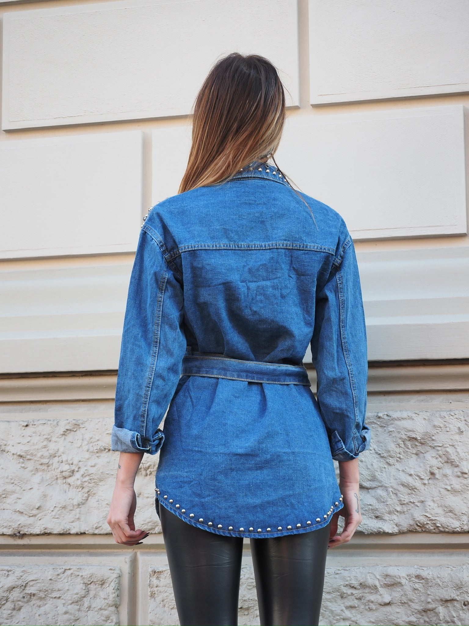 Leggins In ecopelle