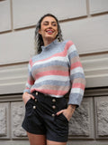 Maglione a righe
