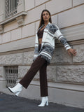 Cardigan bianco choco