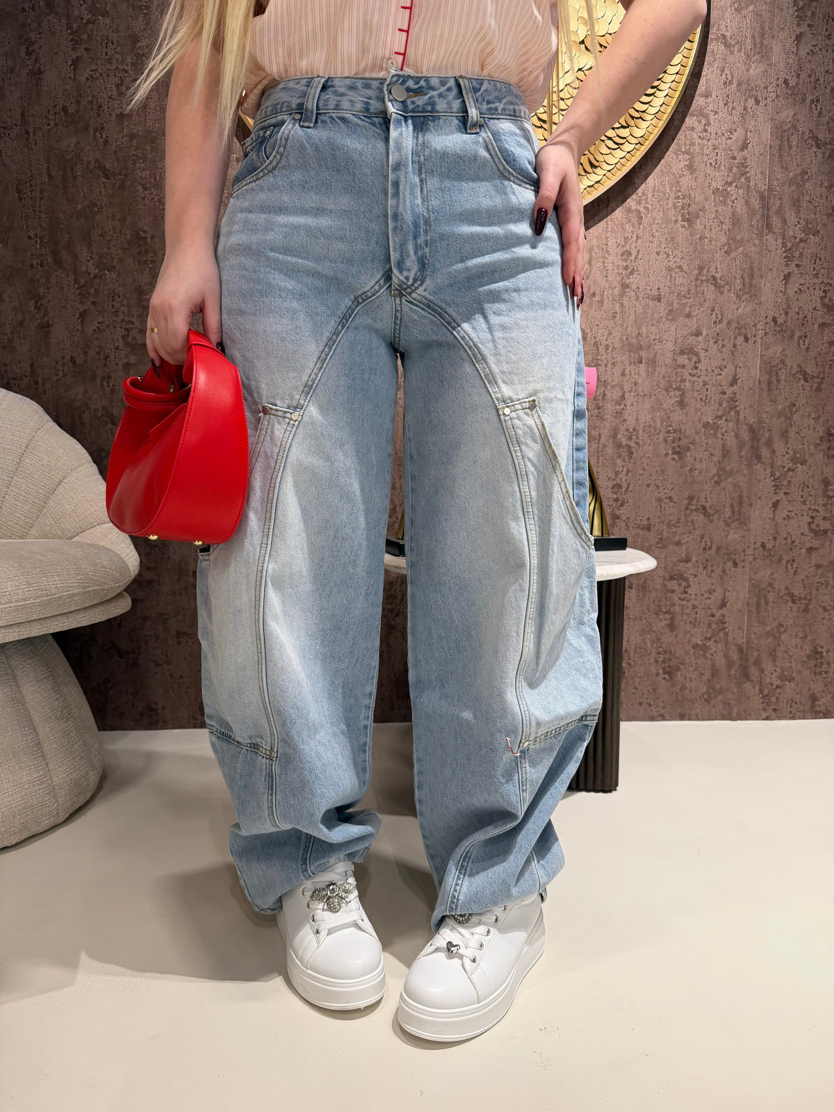 Jeans Balloon Fit Urban Pocket