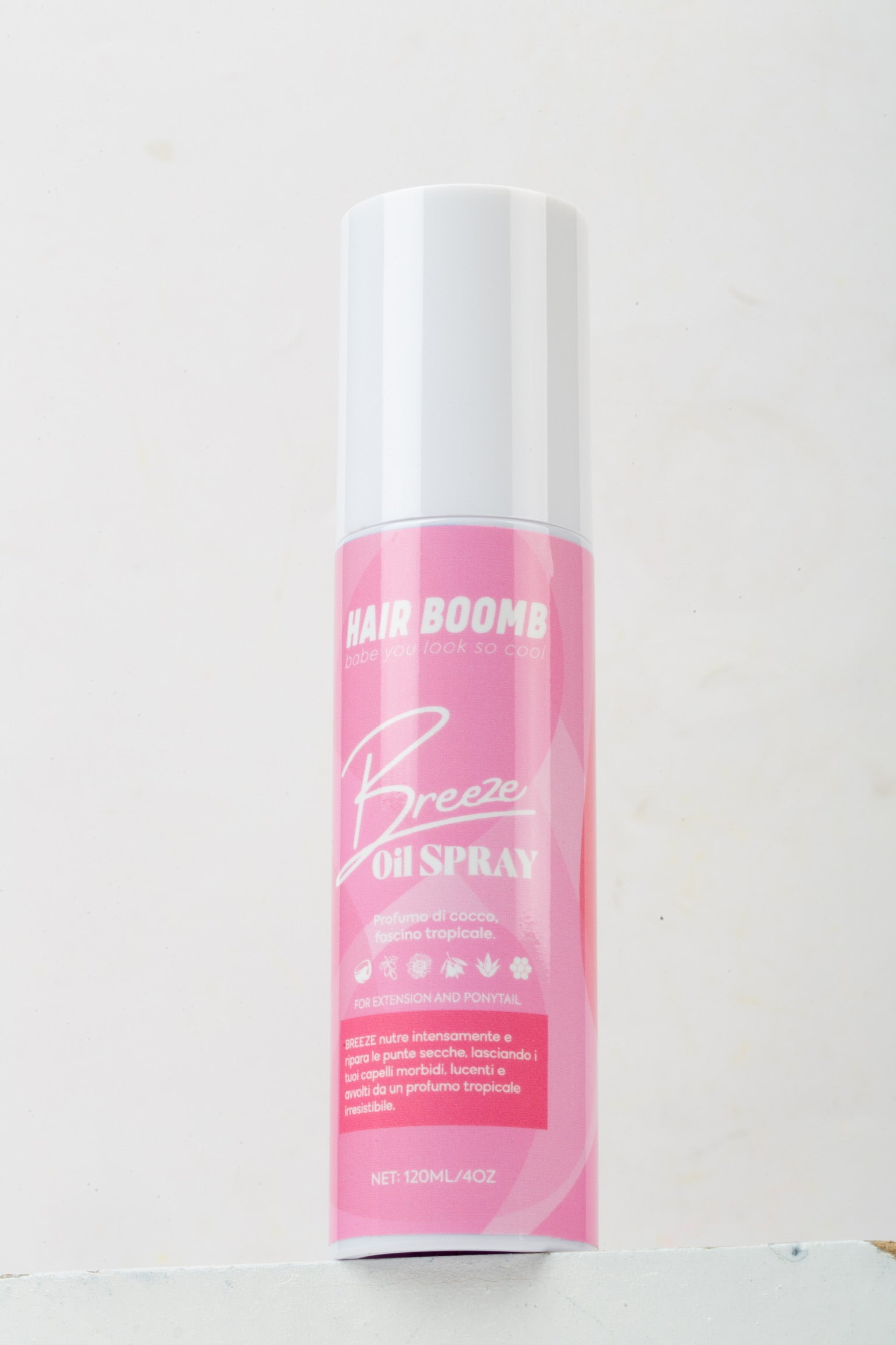 Olio per capelli in termofibra