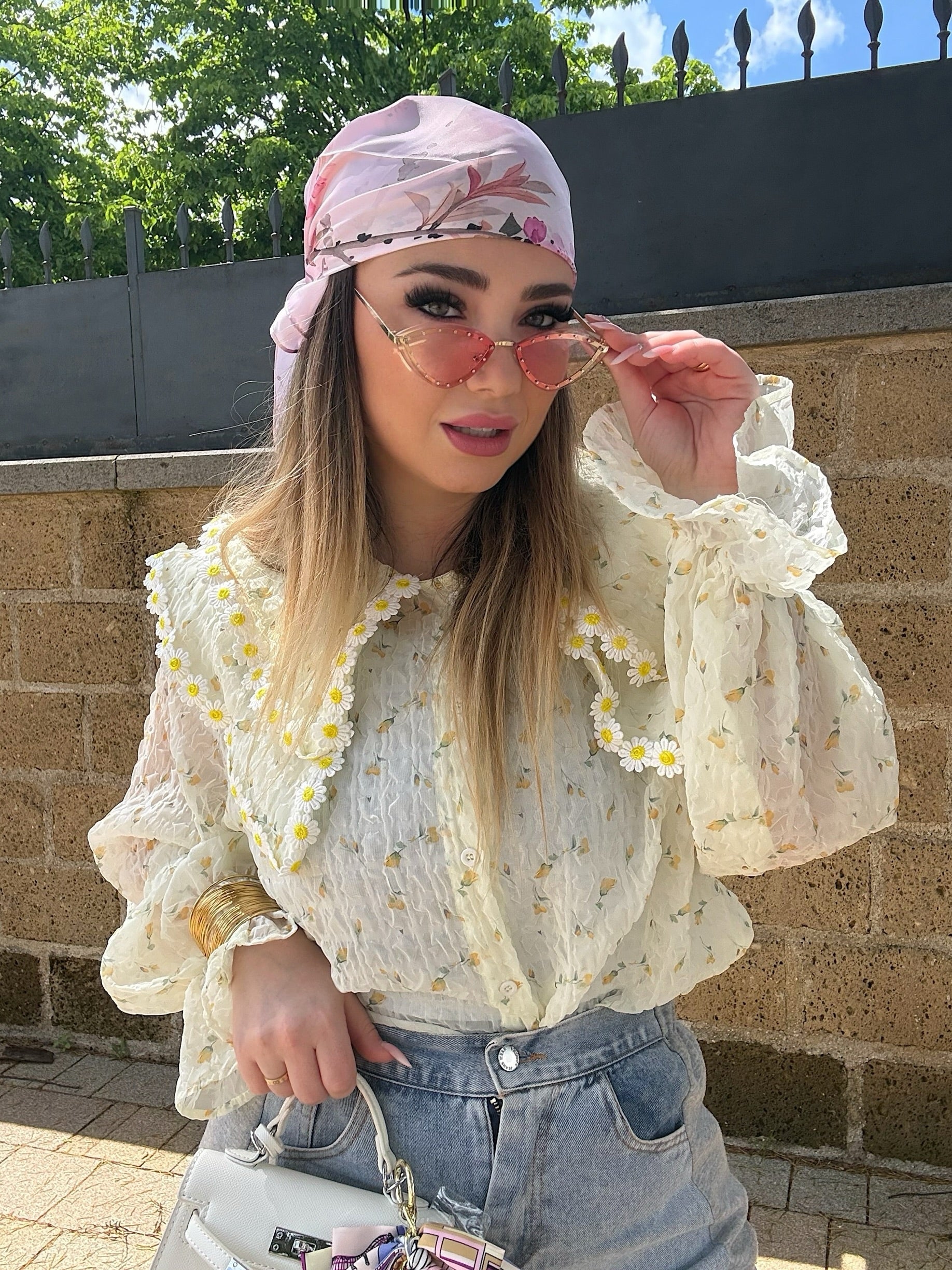 Camicia margherite