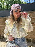 Occhiale rosa con strass