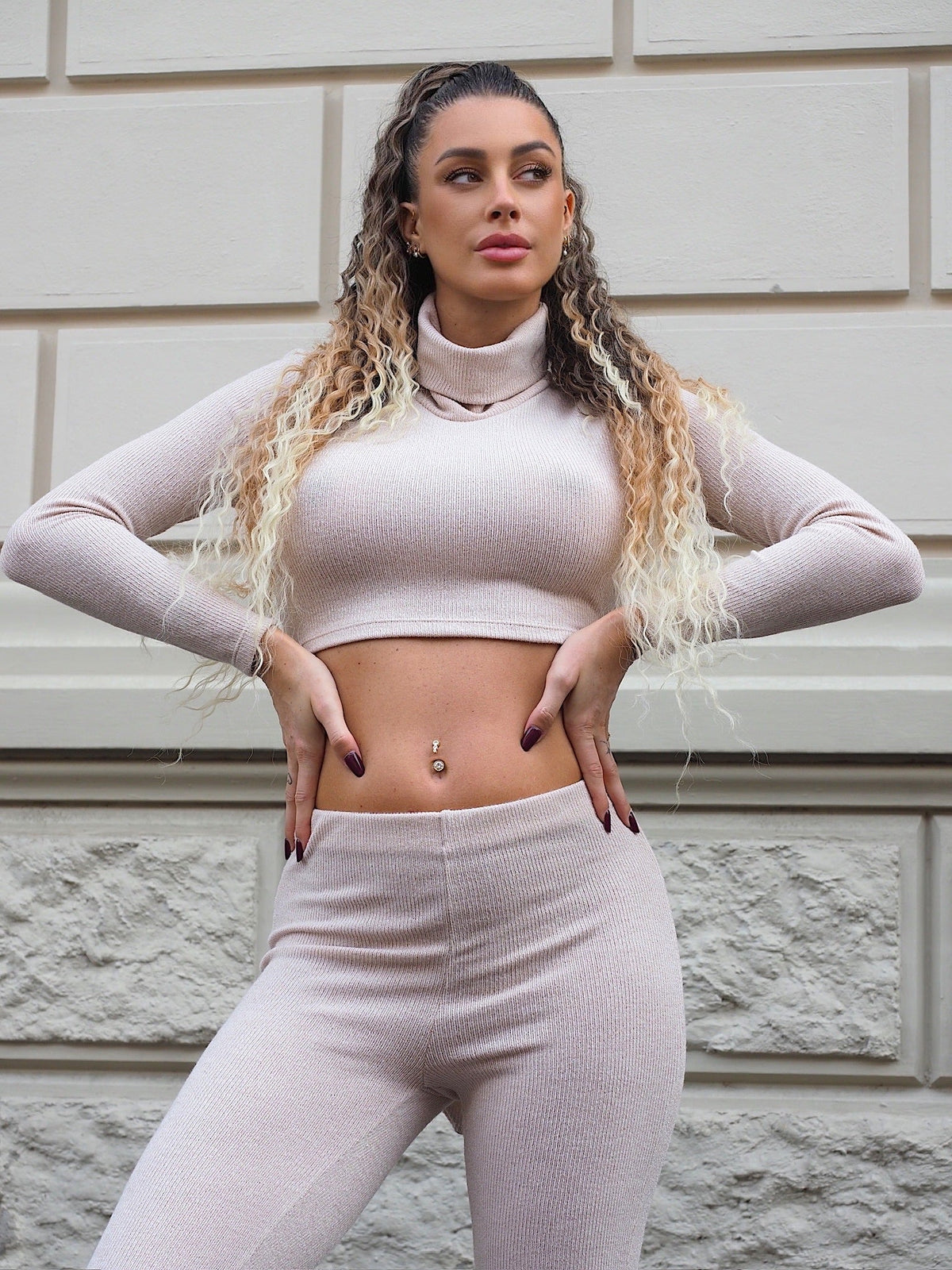 Pantalone beige