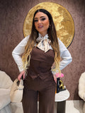 Completo a righe con Top tre colori