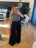 Pantalone palazzo nero