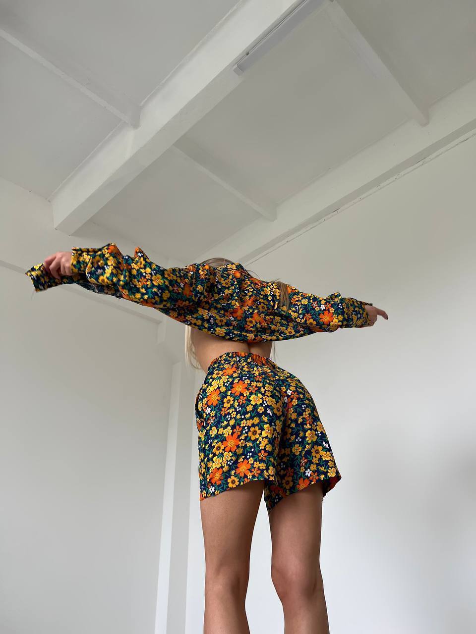 Camicia a fiori