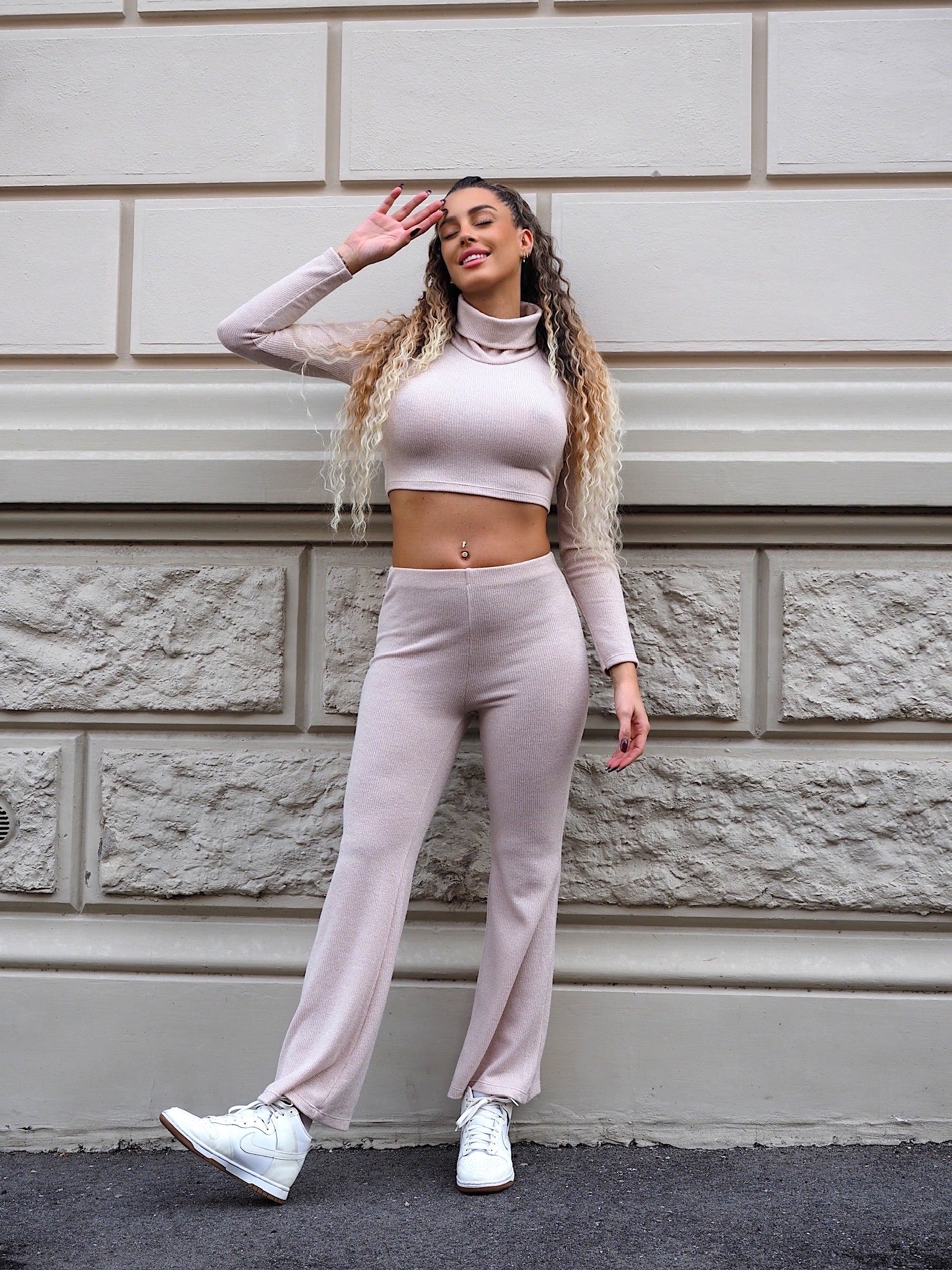 Pantalone beige