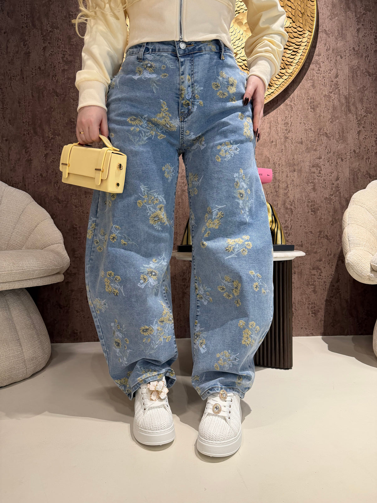 Jeans Blossom Dream Wide Leg