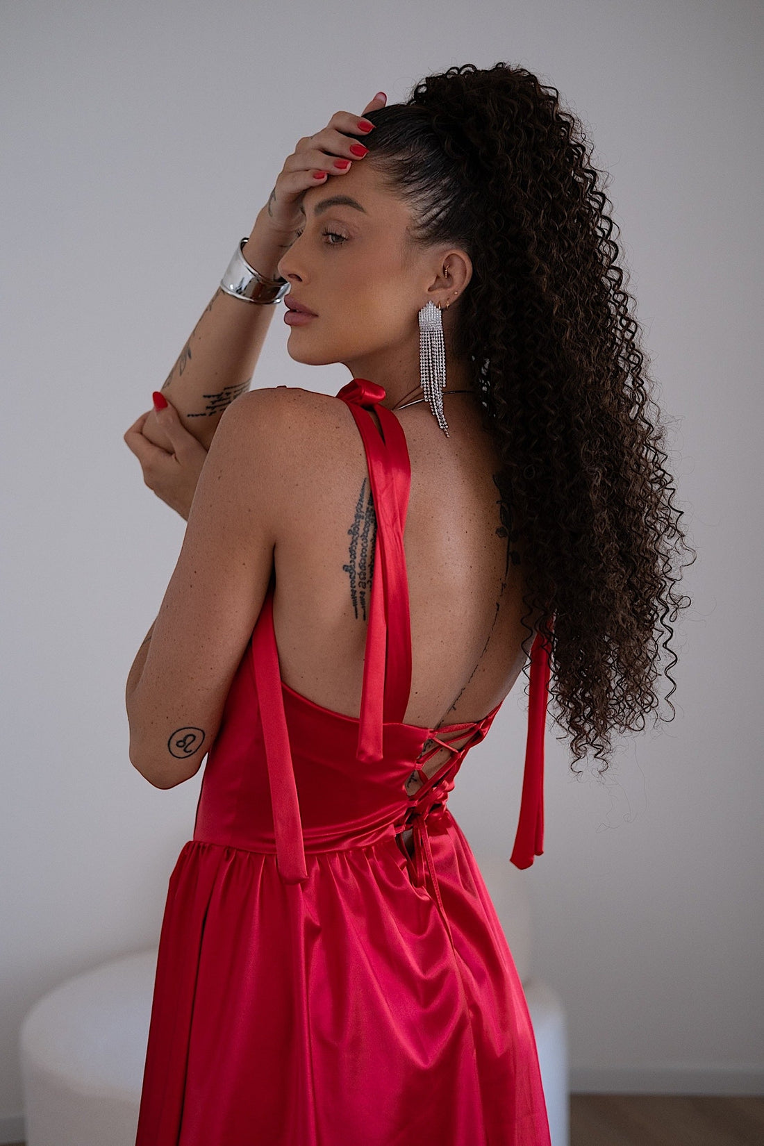 Orecchini con strass