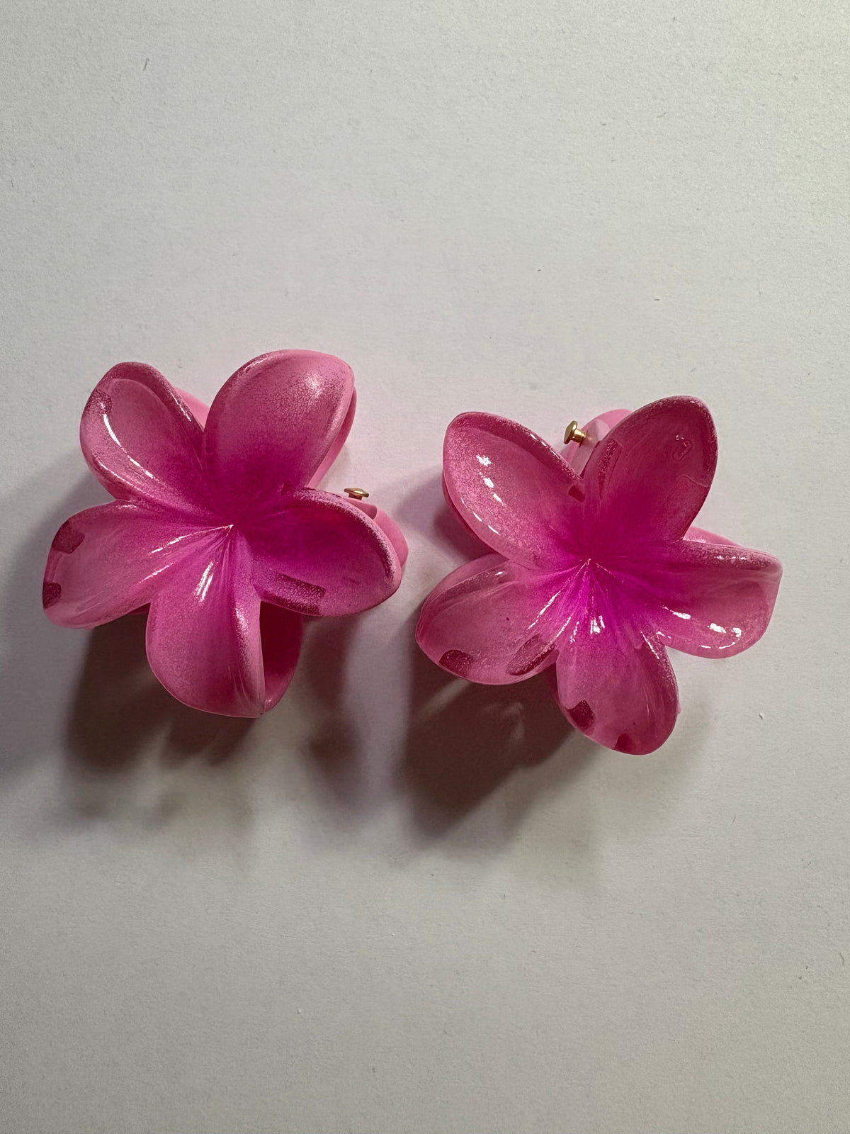 Set 2 mollettine con fiore