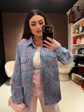 Camicia Denim Rose Lace