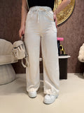 Pantalone Satin Shine con Brillantini